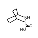 CAS 登录号：109583-12-2， (3S)-2-氮杂双环[2.2.2]辛烷-3-羧酸