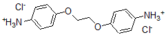 CAS 登录号：109690-44-0， [4-[2-(4-铵基苯氧基)乙氧基]苯基]铵二氯化物