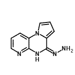 CAS#: 109701-76-0, 6-[(1E)-Hydrazino]Pyrido[2,3-e]Pyrrolo[1,2-A]Pyrazine