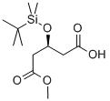 CAS 登录号：109721-08-6， (3S)-3-[[叔丁基二甲基硅烷基]氧基]-戊烷二酸 1-甲基酯