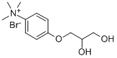 CAS#: 109732-00-5, [4-(2,3-Dihydroxypropoxy)Phenyl]-Trimethylazanium Bromide