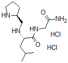 CAS 登录号：109772-54-5， (2S)-N-(2-氨基-2-氧代乙基)-4-甲基-2-[[(2S)-吡咯烷-2-基]甲基氨基]戊酰胺二盐酸盐