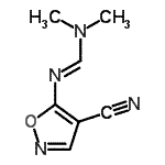 CAS#: 109831-82-5, N-(4-Cyano-5-Isoxazolyl)-N,N-Dimethyl-Methanimidamide