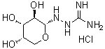 CAS 登录号：109853-78-3， 2-[(2R,3R,4S,5S)-3,4,5-三羟基四氢-2H-吡喃-2-基]肼甲脒盐酸盐(1:1)