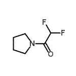 CAS#: 109872-83-5, 2,2-Difluoro-1-(1-Pyrrolidinyl)Ethanone