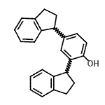 CAS 登录号：109879-28-9， 2,4-二(2,3-二氢-1H-茚-1-基)苯酚