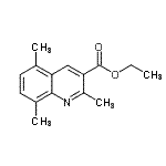 CAS#: 110139-48-5, Ethyl 2,5,8-Trimethyl-3-Quinolinecarboxylate