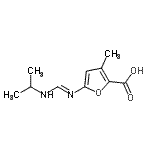 CAS#: 110190-01-7, 5-{(E)-[(Isopropylamino)Methylene]Amino}-3-Methyl-2-Furoic Acid