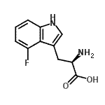CAS 登录号：110221-04-0， 4-氟-D-色氨酸