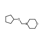 CAS#: 110229-11-3, 4-[(Cyclopentyloxy)Methyl]Morpholine