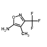 CAS 登录号：110234-58-7， 4-甲基-3-(三氟甲基)-1,2-恶唑-5-胺