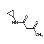 CAS 登录号：110262-87-8， N-环丙基-3-氧代丁酰胺