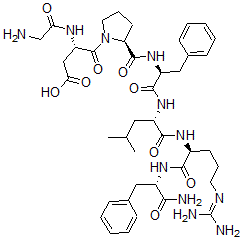 CAS#: 110325-85-4, Glycyl-aspartyl-prolyl-phenylalanyl-leucyl-arginyl-phenylalanyl-amide