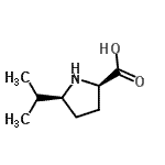 CAS 登录号：110452-52-3， (5S)-5-异丙基-D-脯氨酸