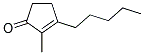 CAS 登录号：11050-62-7， 2-甲基-3-(2-戊烯-1-基)-2-环戊烯-1-酮