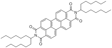 CAS 登录号：110590-84-6， 2,9-二(1-己基庚基)-蒽并[2,1,9-def:6,5,10-d'e'f']二异喹啉-1,3,8,10(2H,9H)-四酮