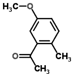 CAS 登录号：110743-57-2， 1-(5-甲氧基-2-甲基苯基)乙酮