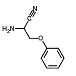 CAS 登录号：110888-09-0， 2-氨基-3-苯氧基丙腈