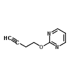 CAS#: 111097-47-3, 2-(3-Butyn-1-Yloxy)Pyrimidine