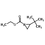 CAS 登录号：111133-39-2， 乙基2-(2-甲基-2-丙基)-1-氮丙啶羧酸酯