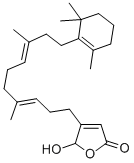 CAS 登录号：111149-87-2， 4-[(3E,7E)-4,8-二甲基-10-(2,6,6-三甲基-1-环己烯基)癸-3,7-二烯基]-5-羟基-5H-呋喃-2-酮