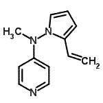 CAS#: 111225-12-8, N-Methyl-N-(2-Vinyl-1H-Pyrrol-1-Yl)-4-Pyridinamine