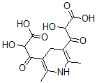 CAS 登录号：111254-08-1， 3-[5-(2,3-二羟基-3-氧代丙酰)-2,6-二甲基-1,4-二氢吡啶-3-基]-2-羟基-3-氧代丙酸
