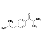 CAS 登录号：111342-09-7， 2-氨基-1-(4-异丁基苯基)丙-1-酮