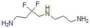 CAS 登录号：111397-40-1， N-(3-氨基丙基)-2,2-二氟丁烷-1,4-二胺