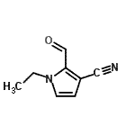 CAS#: 111455-91-5, 1-Ethyl-2-Formyl-1H-Pyrrole-3-Carbonitrile