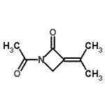 CAS#: 111463-26-4, 1-Acetyl-3-Isopropylidene-2-Azetidinone
