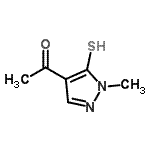 CAS#: 111493-63-1, 1-(1-Methyl-5-Sulfanyl-1H-Pyrazol-4-Yl)Ethanone