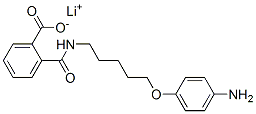 CAS#: 111498-38-5, Lithium 2-[5-(4-Aminophenoxy)Pentylcarbamoyl]Benzoate