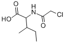 CAS 登录号：1115-24-8， 2-[(2-氯乙酰基)氨基]-3-甲基戊酸