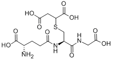 CAS 登录号：1115-52-2， 2-[(2R)-2-氨基-3-[[(4S)-4-氨基-5-羟基-5-氧代戊酰]-(羧甲基)氨基]-3-氧代丙基]硫基丁二酸
