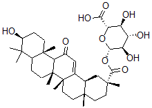 CAS#: 111510-20-4, Glycyrrhetyl 30-monoglucuronide