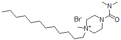 CAS#: 111562-07-3, 4-Dodecyl-N,N,4-Trimethylpiperazin-4-Ium-1-Carboxamide Bromide