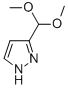 CAS 登录号：111573-59-2， 3-(二甲氧基甲基)-1H-吡唑