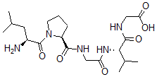 CAS#: 111583-50-7, 2-[[(2S)-2-[[2-[[(2S)-1-[(2S)-2-Amino-4-Methylpentanoyl]Pyrrolidine-2-Carbonyl]Amino]Acetyl]Amino]-3-Methylbutanoyl]Amino]Acetic Acid