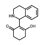 CAS#: 111599-10-1, 3-Hydroxy-2-(1,2,3,4-Tetrahydro-1-Isoquinolinyl)-2-Cyclohexen-1-One