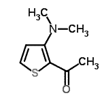 CAS 登录号：111859-86-0， 1-[3-(二甲基氨基)-2-噻吩基]乙酮