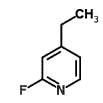 CAS#: 111887-68-4, 4-Ethyl-2-Fluoropyridine