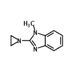 CAS 登录号：111971-44-9， 2-(1-氮丙啶基)-1-甲基-1H-苯并咪唑