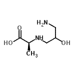 CAS 登录号：112013-48-6， N-(3-氨基-2-羟基丙基)-L-丙氨酸