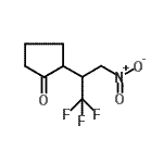 CAS 登录号：112091-99-3， 2-(1,1,1-三氟-3-硝基-2-丙基)环戊酮