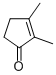 CAS 登录号：1121-05-7， 2,3-二甲基-2-环戊烯-1-酮