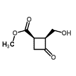 CAS#: 112139-39-6, Methyl (1R,2S)-2-(Hydroxymethyl)-3-Oxocyclobutanecarboxylate