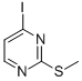 CAS 登录号：1122-74-3， 4-碘-2-(甲硫基)-嘧啶