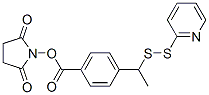 CAS 登录号：112241-19-7， (2,5-二氧代吡咯烷-1-基)4-(1-吡啶-2-基二巯基乙基)苯甲酸酯