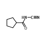 CAS#: 112279-29-5, N-Cyanocyclopentanecarboxamide